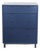 Room & Board Copenhagen Modern Blue 5-Drawer Dresser For Sale