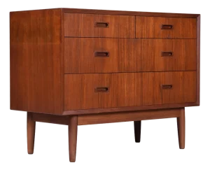 Early Lyby Mobler Danish Teak Chest of Drawers $2,195.00