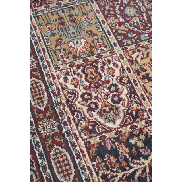 Brown Vintage Red Patterned Rug For Sale - Image 8 of 10