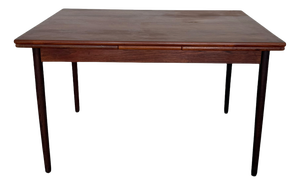 Mid-Century Scandinavian Teak Extendable Dining Table, 1950s