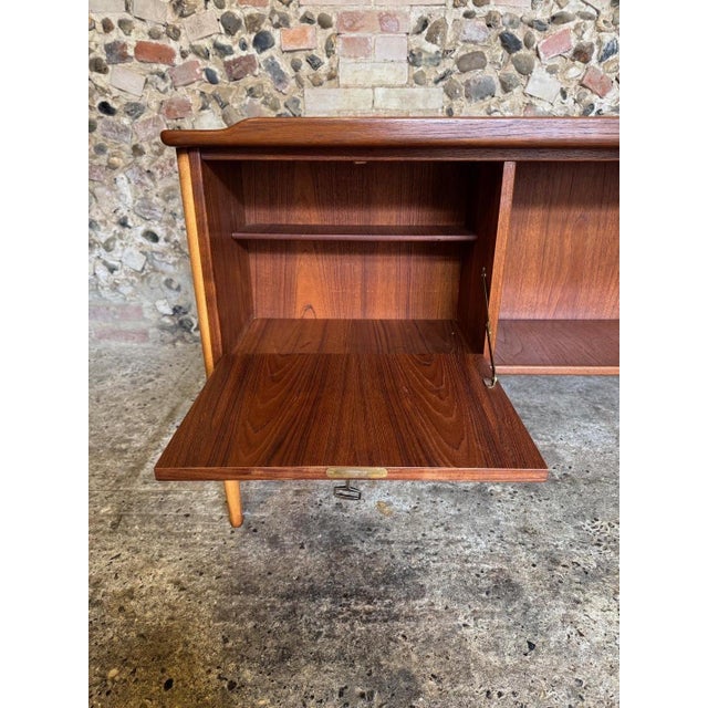 Vintage Teak Boomerang Desk by Göran Strand, 1960s For Sale - Image 14 of 18
