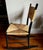 Stylish Italian modern rocking chair features the rush seat design of Otto Gerdau in the style of the Iconic Gio Ponti...