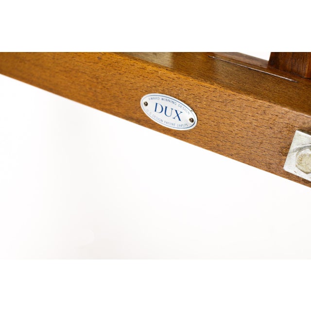 1960s Danish Modern Mid Century Walnut Scissor Lounge Chairs — Folke Ohlsson for Dux — Olive Bouclé For Sale - Image 11 of 11