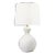 AERIN By Visual Comfort Studio Antonina Table Lamp in Marion White For Sale