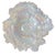 1970s Don Shepherd Style Iridescent Icescape Lettuce or Oyster Art Glass Centerpiece Bowl For Sale In Oklahoma City - Image 6 of 12