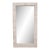 White Washed Salvaged Elm Mirror For Sale