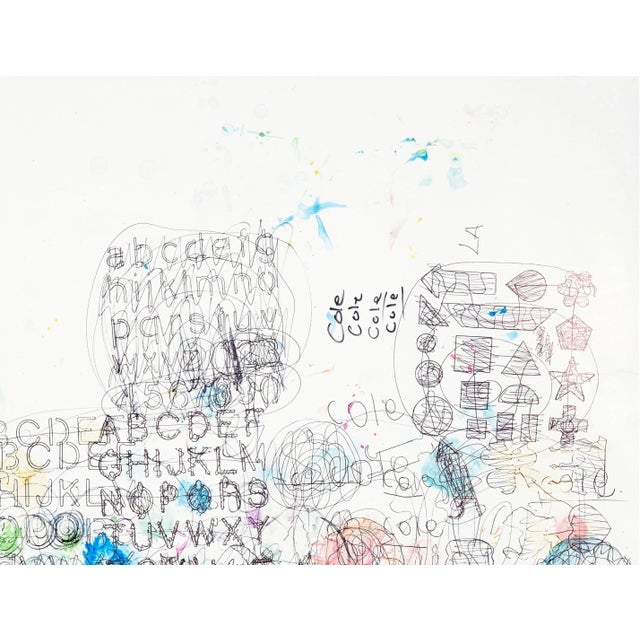 Outsider Art “Alpha” Giclee Print - For Sale - Image 4 of 7