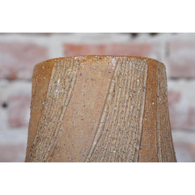 Ceramic Mid-Century Modern Vase in Ceramic, Czech, 1950s For Sale - Image 7 of 12