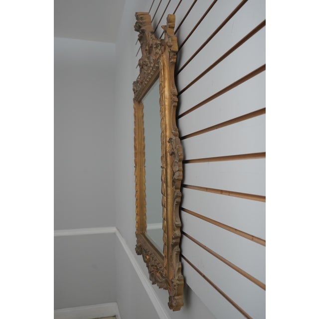 Age: Approx: 30 Years Old Details: Ornate Frame Beveled Glass Fine Carved Details High Quality Construction Large...