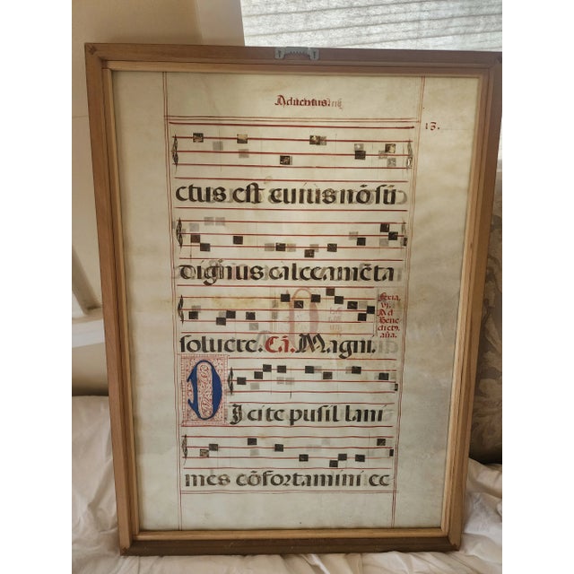 17th Century Vellum Sheet Music For Sale - Image 9 of 11