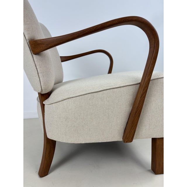 H-237 Armchair by J. Halabala, 1950s For Sale - Image 6 of 14