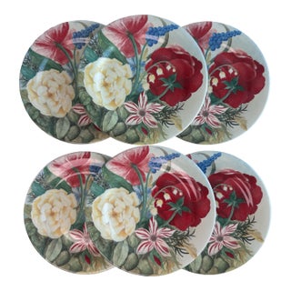 1990s Gien Volupte Side Plate - Set of 6 For Sale