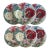 1990s Gien Volupte Side Plate - Set of 6 For Sale