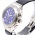 Art Deco 1990s Hublot Elegant MDM 1810.2 Stainless Steel Blue Dial Automatic Chronograph Watch For Sale - Image 3 of 8