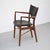 Model 46 Armchair in Walnut and Black Leather attributed to House of Finn Juhl For Sale - Image 3 of 17