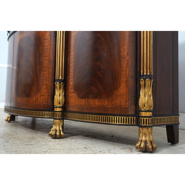Ej Victor Regency Mahogany Gilded Sideboard For Sale - Image 14 of 18