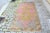 Vintage Pink and Yellow Rug For Sale - Image 13 of 13
