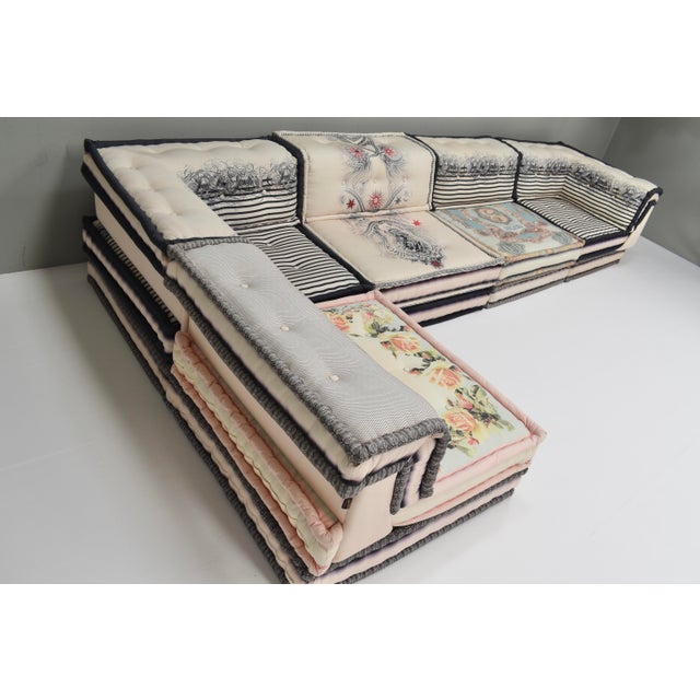 Jean Paul Gaultier Edition Mah Jong Modular Sofa by Roche Bobois, 2010s, Set of 19 For Sale - Image 6 of 18