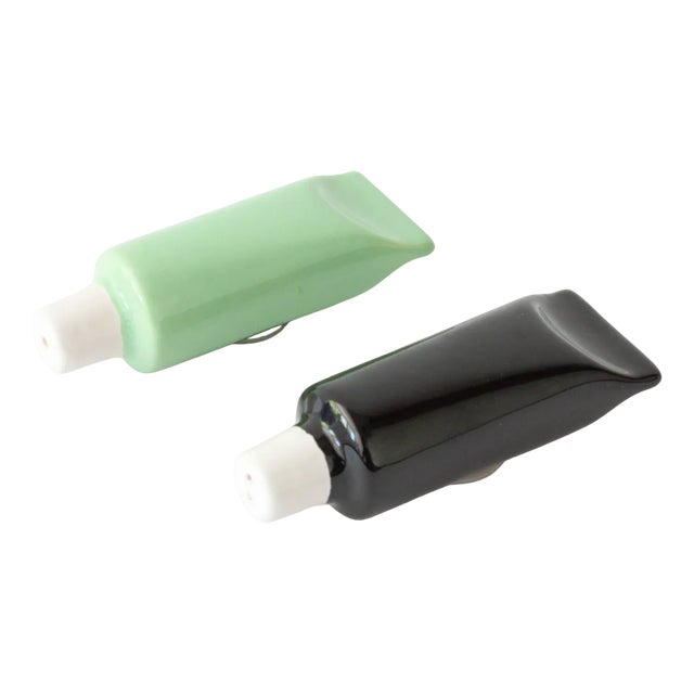 Paint Tubes Salt and Pepper Shakers, 1970s, Set of 2 For Sale