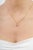 14K Yellow Gold Pink Sapphire Pendant – Oval Gemstone Bezel Set Charm Add a delicate pop of color to your jewelry...