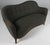 Scandinavian Model 185 Curved Sofa or Loveseat from Slagelse, Denmark, 1950s For Sale - Image 3 of 9