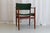 Danish Modern Teak Armchair with Green Wool Upholstery, 1960s For Sale - Image 4 of 18