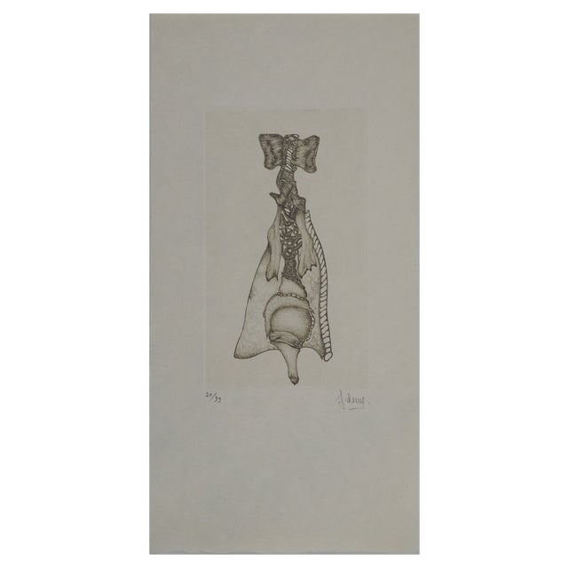 Fred Deux, Opening, Original Engraving For Sale