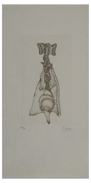 Fred Deux, Opening, Original Engraving