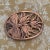 1970s Vintage Mid-Century Modern Copper Floral Trivet For Sale - Image 5 of 7