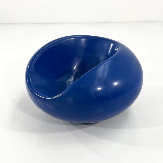 Blue Pastil Lounge Chair by Eero Aarnio for Asko, 1970s For Sale - Image 11 of 11