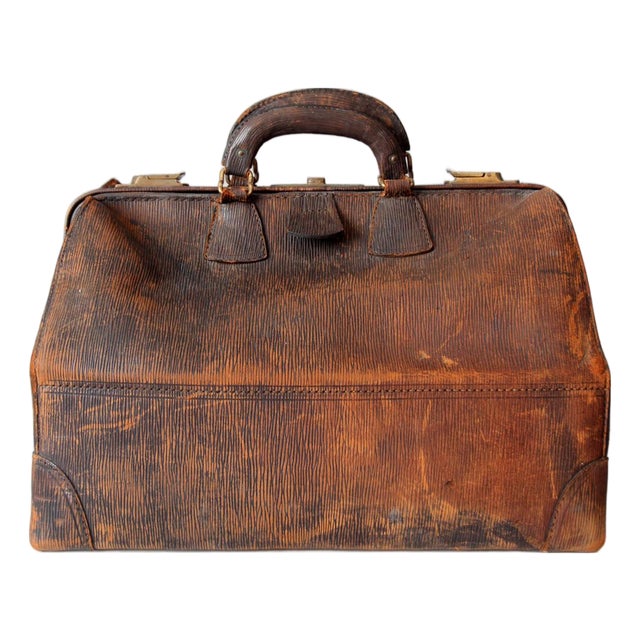 Early 20th Century Medical Travel Bag For Sale