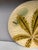 French Country French Majolica Chestnut Leaves Plate Salins, Circa 1880 For Sale - Image 3 of 5