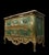 Louis XV Style Venetian Commode with Curved Front in Gilt and Lacquered Wood For Sale - Image 4 of 6