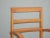 Vintage Mid Century Danish Modern Side Chair with Curved Armrests For Sale In Los Angeles - Image 6 of 13