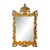 Highly Carved Ornate Rococo Style Giltwood Gold Mirror For Sale