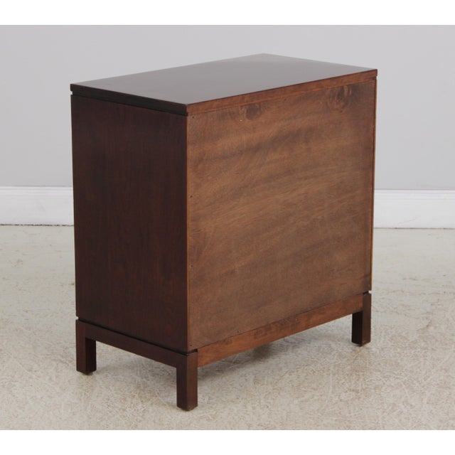 Stickley Metropolitan Cherry 3 Drawer Dresser Bachelor Chest For Sale - Image 13 of 16