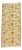 Mid 20th Century Ivory Floral Turkish Rug - 2'5" x 5'7" For Sale