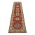 Kazak Runner 2’9” X 9’7” Red Wool Tribal Hand-Knotted Oriental Rug For Sale