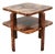 Art Deco Walnut 2-Tier Coffee Table, Former Czechoslovakia, 1930s For Sale