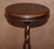 Exquisite Antique Barley Twist Hand Carved Hardwood Side End Lamp Wine Table, 1900 For Sale - Image 6 of 14