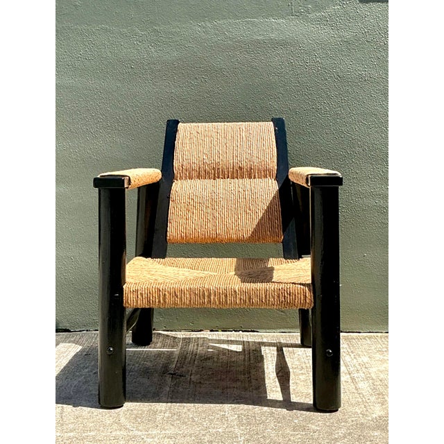 Late 20th Century Vintage Ralph Lauren Left Bank Safari Chair For Sale - Image 5 of 12