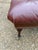 Leather Tufted Ottoman by Charles Stewart For Sale - Image 4 of 8