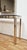 Vintage Italian Furniture Set with Console Table and Wall Mirror, 1970s, Set of 2 For Sale - Image 9 of 10