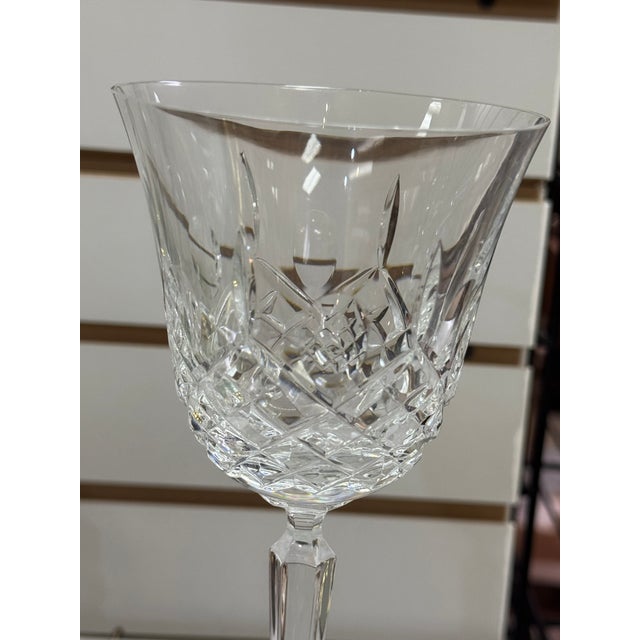 Mid 20th Century Vintage Mikasa Claridge Collection Goblets - Set of 8 For Sale - Image 5 of 12
