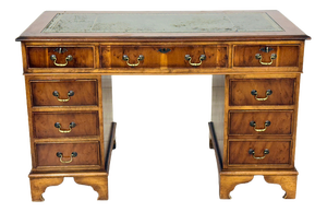 Vintage English Empire Desk in Mahogany