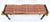 Fine Turned Solid Mahogany Base Tassels Decorated Upholstery 48" Long Bench MINT For Sale - Image 9 of 16