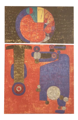 1970s Pierre Courtin, Imbécile Heureux, Lithograph