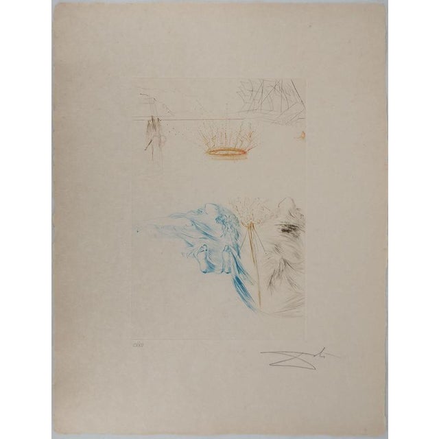 Salvador Dali, Tristan's Testament, 1970, Engraving For Sale - Image 8 of 8