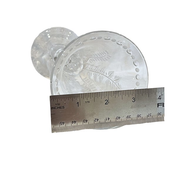William Yeoward Fern Hand-Cut Crystal Champagne Flute – As New For Sale - Image 11 of 12