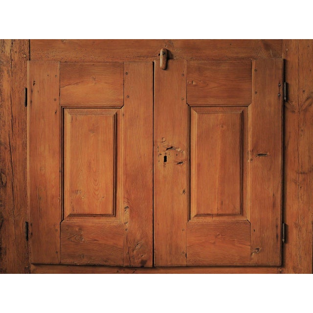 19th Century Folk Art Cabinet in Pine, France For Sale - Image 15 of 18